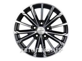 Khomen Wheels KHW1611 (16_Duster/Kaptur/Terrano) 6.5x16 5x114.3 ET50 66.1 Black-FP